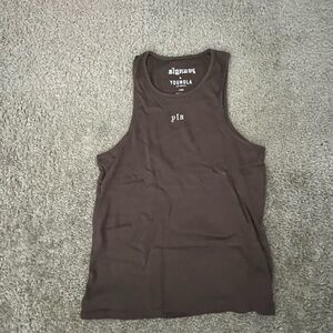 YoungLA Chocolate Brown Tank Top